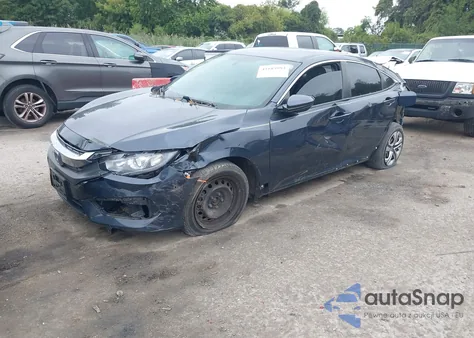 2017 Honda Civic Lx from USA, damaged, VIN 2HGFC2F58HH509309